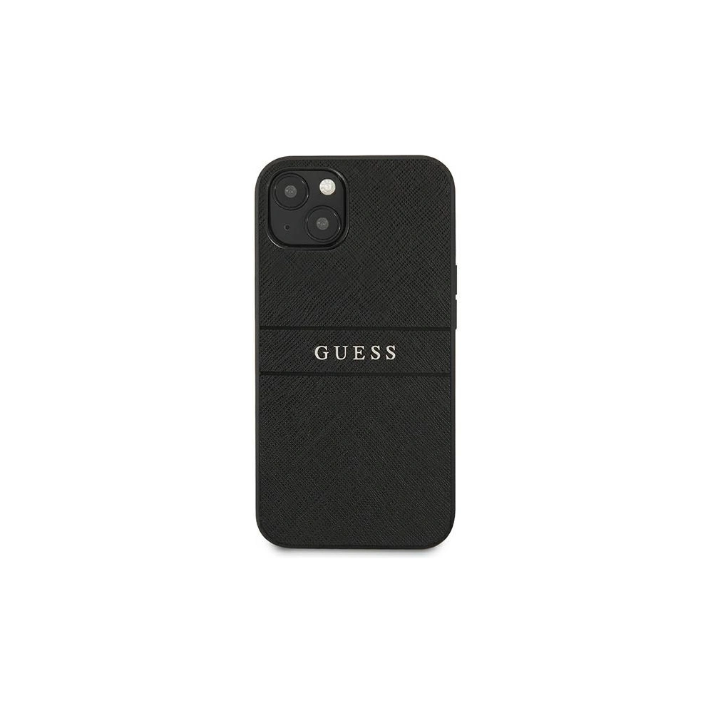 Hurtownia GSM - Etui Guess GUHCP13SPSASBBK Apple iPhone 13 mini czarny/black Saffiano Strap - GUE1335BLK - {ean13} - Hurt