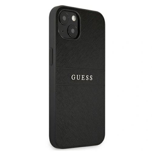 Etui Guess GUHCP13SPSASBBK Apple iPhone 13 mini czarny/black Saffiano Strap