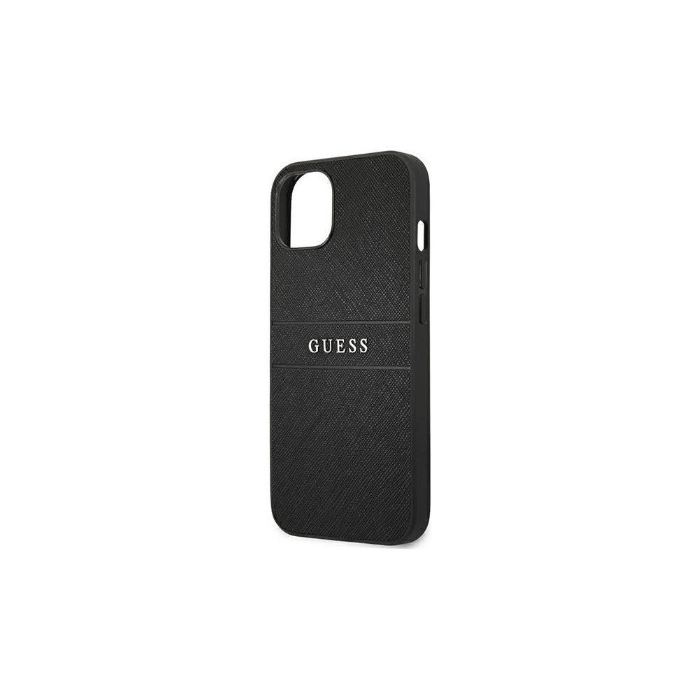 Hurtownia GSM - Etui Guess GUHCP13SPSASBBK Apple iPhone 13 mini czarny/black Saffiano Strap - GUE1335BLK - {ean13} - Hurt