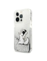 Hurtownia GSM - Etui Karl Lagerfeld KLHCP13XGCFS Apple iPhone 13 Pro Max stříbrný/hardcase Liquid Glitter Choupette Fun - KLD693SLV - {ean13} - Hurt