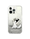 Hurtownia GSM - Etui Karl Lagerfeld KLHCP13XGCFS Apple iPhone 13 Pro Max srebrny/silver hardcase Liquid Glitter Choupette Fun - KLD693SLV - {ean13} - Hurt