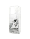 Hurtownia GSM - Etui Karl Lagerfeld KLHCP13XGCFS Apple iPhone 13 Pro Max stříbrný/hardcase Liquid Glitter Choupette Fun - KLD693SLV - {ean13} - Hurt