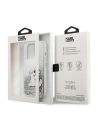 Hurtownia GSM - Etui Karl Lagerfeld KLHCP13XGCFS Apple iPhone 13 Pro Max stříbrný/hardcase Liquid Glitter Choupette Fun - KLD693SLV - {ean13} - Hurt