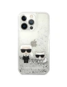 Hurtownia GSM - Etui Karl Lagerfeld KLHCP13XGKCS Apple iPhone 13 Pro Max srebrny/silver hardcase Liquid Glitter Karl&Choupette - KLD694SLV - {ean13} - Hurt