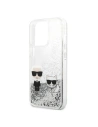 Hurtownia GSM - Etui Karl Lagerfeld KLHCP13XGKCS Apple iPhone 13 Pro Max srebrny/silver hardcase Liquid Glitter Karl&Choupette - KLD694SLV - {ean13} - Hurt