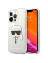 Hurtownia GSM - Etui Karl Lagerfeld KLHCP13XKHTUGLS Apple iPhone 13 Pro Max srebrny/silver hardcase Glitter Karl`s Head - KLD695SLV - {ean13} - Hurt