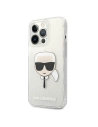Hurtownia GSM - Etui Karl Lagerfeld KLHCP13XKHTUGLS Apple iPhone 13 Pro Max srebrny/silver hardcase Glitter Karl`s Head - KLD695SLV - {ean13} - Hurt