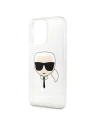 Hurtownia GSM - Etui Karl Lagerfeld KLHCP13XKHTUGLS Apple iPhone 13 Pro Max srebrny/silver hardcase Glitter Karl`s Head - KLD695SLV - {ean13} - Hurt