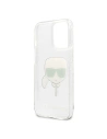Hurtownia GSM - Etui Karl Lagerfeld KLHCP13XKHTUGLS Apple iPhone 13 Pro Max srebrny/silver hardcase Glitter Karl`s Head - KLD695SLV - {ean13} - Hurt