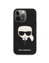 Hurtownia GSM - Etui Karl Lagerfeld KLHCP13XSAKHBK Apple iPhone 13 Pro Max czarny/black hardcase Saffiano Ikonik Karl`s Head - KLD696BLK - {ean13} - Hurt
