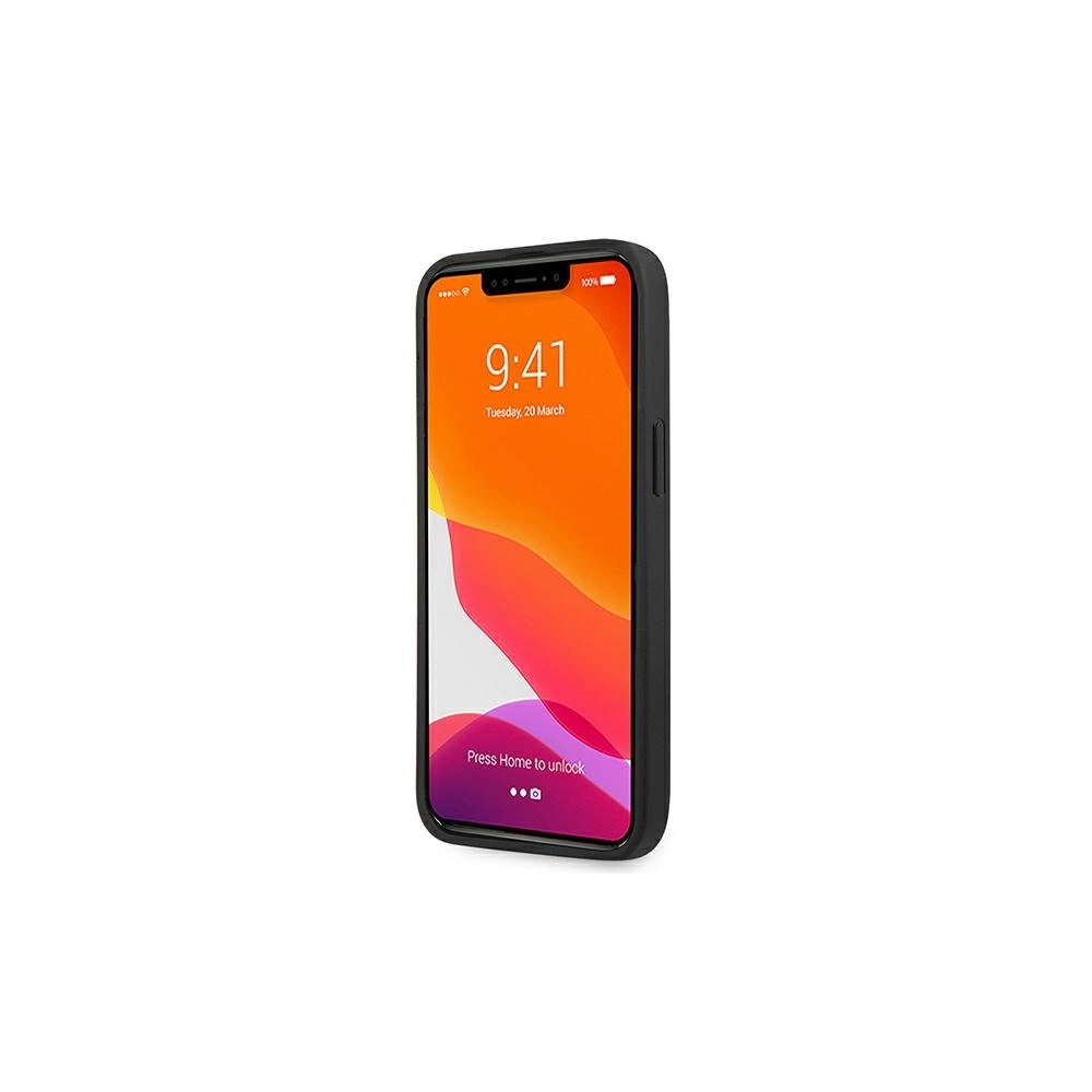 Hurtownia GSM - Etui Karl Lagerfeld KLHCP13XSAKHBK Apple iPhone 13 Pro Max czarny/black hardcase Saffiano Ikonik Karl`s Head - KLD696BLK - {ean13} - Hurt