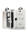 Hurtownia GSM - Etui Karl Lagerfeld KLHCP13XSAKHBK Apple iPhone 13 Pro Max czarny/black hardcase Saffiano Ikonik Karl`s Head - KLD696BLK - {ean13} - Hurt