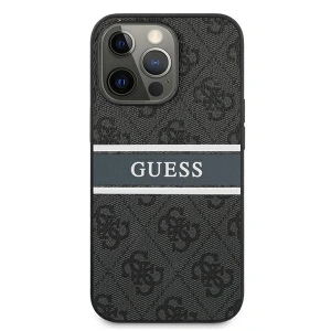 Etui Guess GUHCP13X4GDGR Apple iPhone 13 Pro Max szary/grey hardcase 4G Stripe