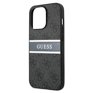 Etui Guess GUHCP13X4GDGR Apple iPhone 13 Pro Max szary/grey hardcase 4G Stripe