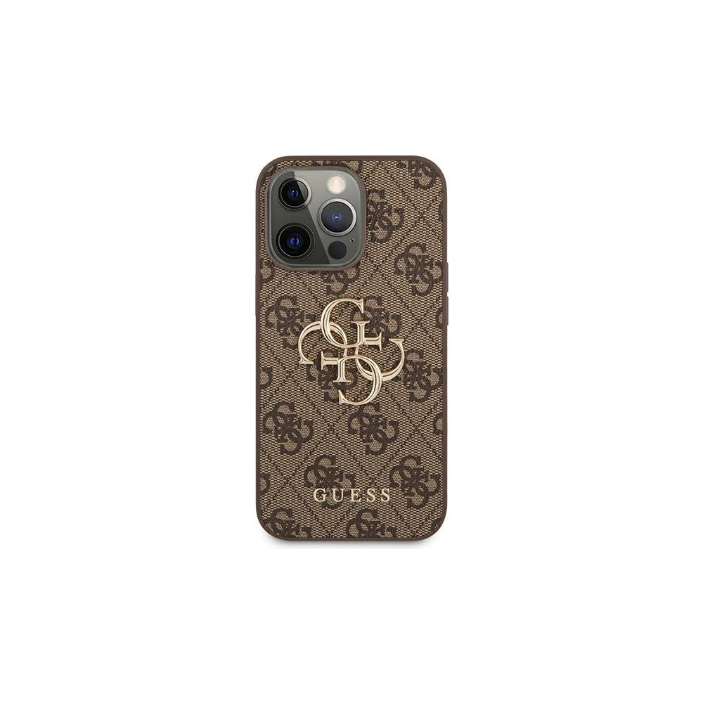 Hurtownia GSM - Etui Guess GUHCP13X4GMGBR Apple iPhone 13 Pro Max hnědý/brown hardcase 4G Big Metal Logo - GUE1338BR - {ean13} - Hurt