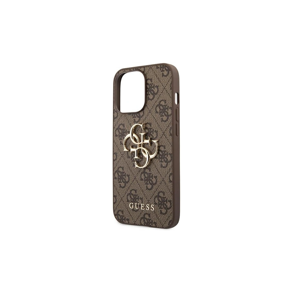 Hurtownia GSM - Etui Guess GUHCP13X4GMGBR Apple iPhone 13 Pro Max brązowy/brown hardcase 4G Big Metal Logo - GUE1338BR - {ean13} - Hurt