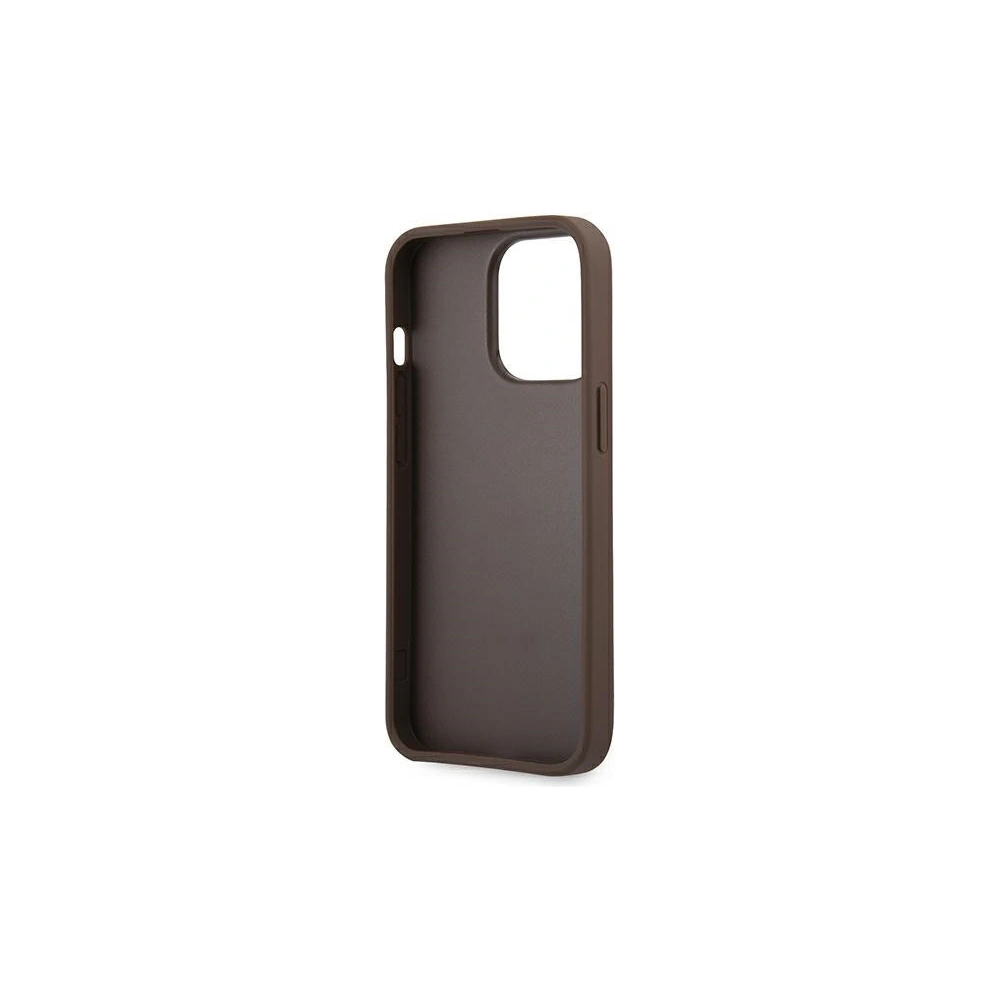 Hurtownia GSM - Etui Guess GUHCP13X4GMGBR Apple iPhone 13 Pro Max brązowy/brown hardcase 4G Big Metal Logo - GUE1338BR - {ean13} - Hurt