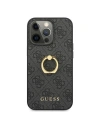 Wholesale Guess GUHCP13X4GMRGR Apple iPhone 13 Pro Max grey hardcase 4G with ring stand - GUE1339GRY - {ean13} - Hurt