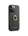 Wholesale Guess GUHCP13X4GMRGR Apple iPhone 13 Pro Max grey hardcase 4G with ring stand - GUE1339GRY - {ean13} - Hurt