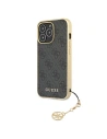 Hurtownia GSM - Etui Guess GUHCP13XGF4GGR Apple iPhone 13 Pro Max šedý/grey hardcase 4G Charms Collection - GUE1340GRY - {ean13} - Hurt