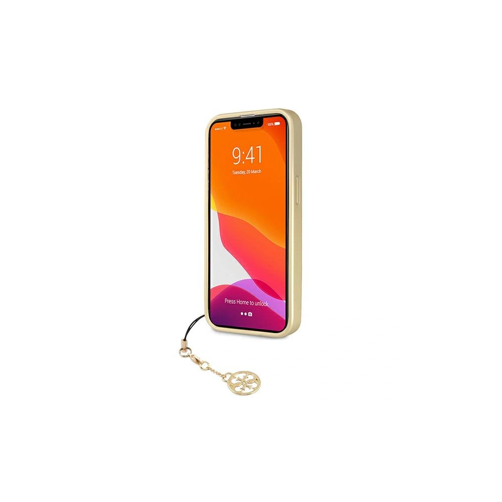 Hurtownia GSM - Etui Guess GUHCP13XGF4GGR Apple iPhone 13 Pro Max šedý/grey hardcase 4G Charms Collection - GUE1340GRY - {ean13} - Hurt