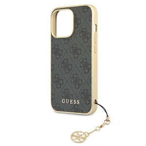 Etui Guess GUHCP13XGF4GGR Apple iPhone 13 Pro Max szary/grey hardcase 4G Charms Collection