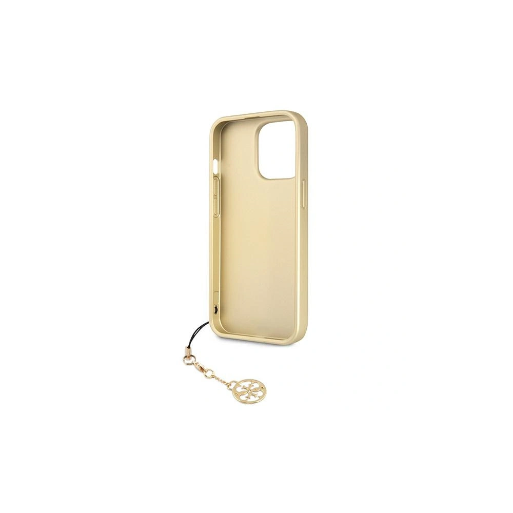 Hurtownia GSM - Etui Guess GUHCP13XGF4GGR Apple iPhone 13 Pro Max szary/grey hardcase 4G Charms Collection - GUE1340GRY - {ean13} - Hurt