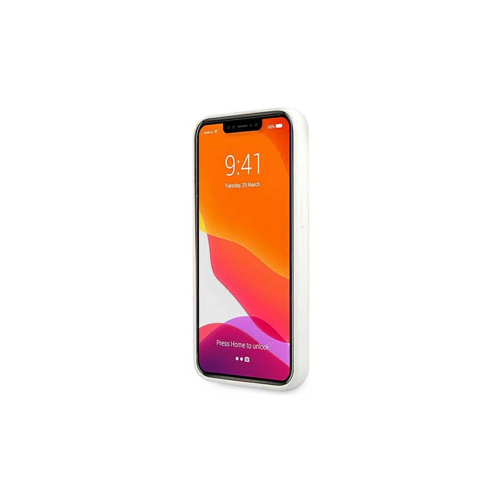 Hurtownia GSM - Etui Karl Lagerfeld KLHCP13XSLKLWH Apple iPhone 13 Pro Max Silicone Stack Logo biały/white - KLD698WHT - {ean13} - Hurt