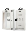 Hurtownia GSM - Etui Karl Lagerfeld KLHCP13XSLKLWH Apple iPhone 13 Pro Max Silicone Stack Logo biały/white - KLD698WHT - {ean13} - Hurt