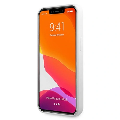 Etui Karl Lagerfeld KLHCP13XSSKCW Apple iPhone 13 Pro Max hardcase biały/white Silicone Karl & Choupette