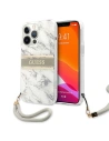 Etui Guess GUHCP13XKMABGR Apple iPhone 13 Pro Max šedý/grey hardcase Marble Strap Collection