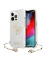 Hurtownia GSM - Etui Guess GUHCP13XKS4GGO Apple iPhone 13 Pro Max Transparent hardcase 4G Gold Charms Collection - GUE1344CL - {ean13} - Hurt