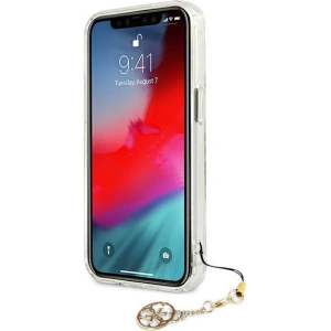 Etui Guess GUHCP13XKS4GGO Apple iPhone 13 Pro Max Transparent hardcase 4G Gold Charms Collection