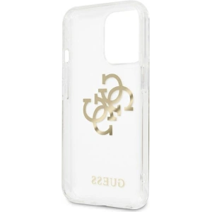 Etui Guess GUHCP13XKS4GGO Apple iPhone 13 Pro Max Transparent hardcase 4G Gold Charms Collection