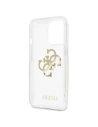 Wholesale Guess GUHCP13XKS4GGO Apple iPhone 13 Pro Max Transparent hardcase 4G Gold Charms Collection - GUE1344CL - {ean13} - Hurt