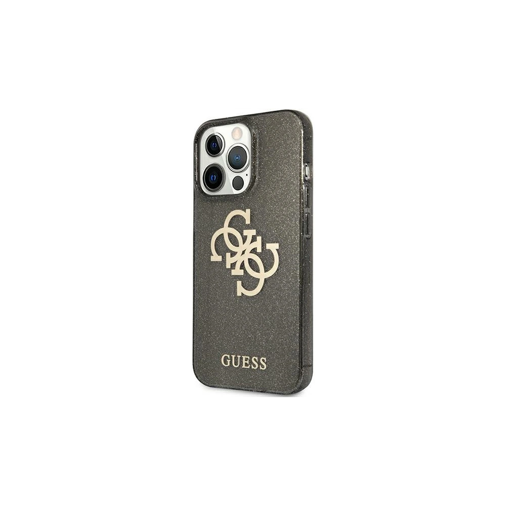 Hurtownia GSM - Etui Guess GUHCP13XPCUGL4GBK Apple iPhone 13 Pro Max černý/black hard case Glitter 4G Big Logo - GUE1345BLK - {ean13} - Hurt