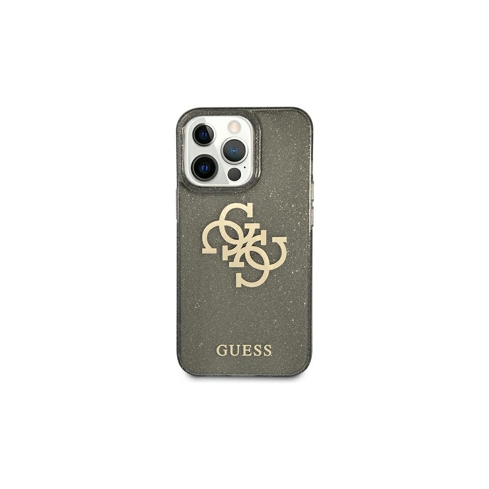 Hurtownia GSM - Etui Guess GUHCP13XPCUGL4GBK Apple iPhone 13 Pro Max černý/black hard case Glitter 4G Big Logo - GUE1345BLK - {ean13} - Hurt