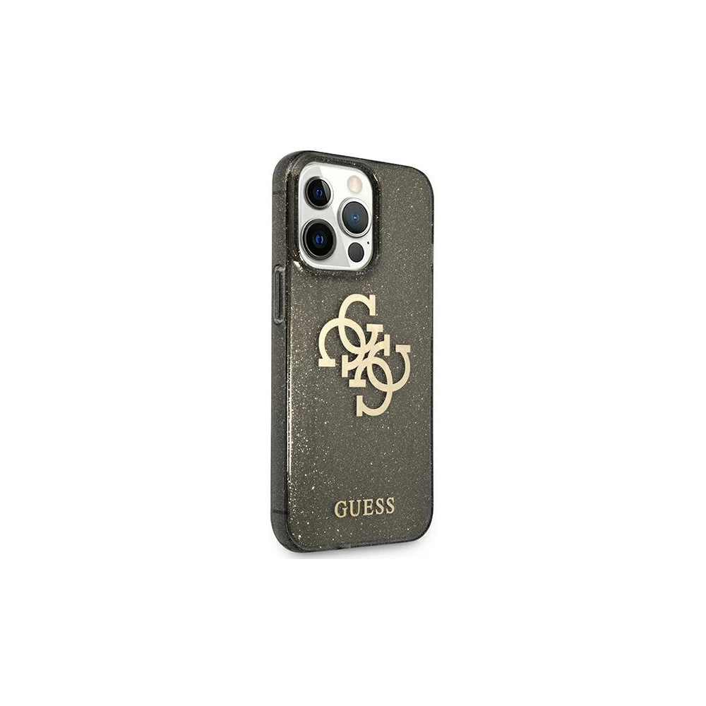 Hurtownia GSM - Etui Guess GUHCP13XPCUGL4GBK Apple iPhone 13 Pro Max černý/black hard case Glitter 4G Big Logo - GUE1345BLK - {ean13} - Hurt
