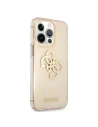 Hurtownia GSM - Etui Guess GUHCP13XPCUGL4GGO Apple iPhone 13 Pro Max zlatý/gold tvrdý obal Glitter 4G Velké logo - GUE1346GLD - {ean13} - Hurt