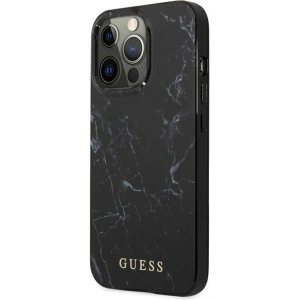 Etui Guess GUHCP13XPCUMABK Apple iPhone 13 Pro Max czarny/black hardcase Marble