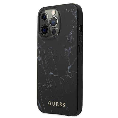 Etui Guess GUHCP13XPCUMABK Apple iPhone 13 Pro Max czarny/black hardcase Marble