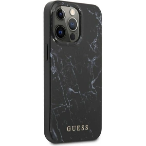 Etui Guess GUHCP13XPCUMABK Apple iPhone 13 Pro Max czarny/black hardcase Marble