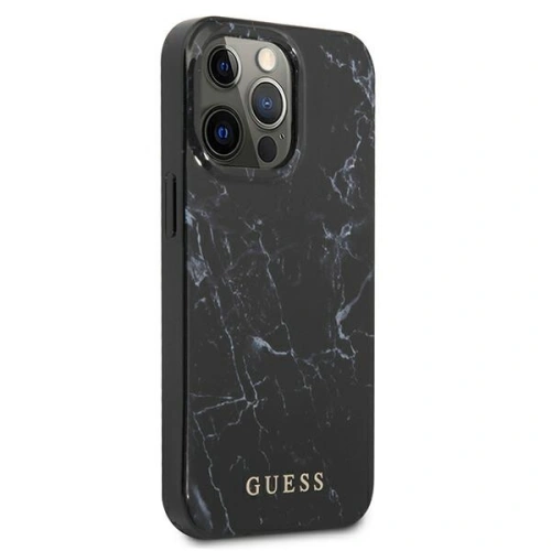 Etui Guess GUHCP13XPCUMABK Apple iPhone 13 Pro Max czarny/black hardcase Marble