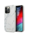 Guess GUHCP13XPCUMAWH Apple iPhone 13 Pro Max white hardcase Marble