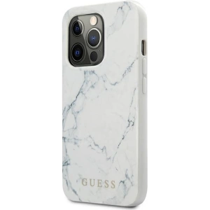 Etui Guess GUHCP13XPCUMAWH Apple iPhone 13 Pro Max biały/white hardcase Marble