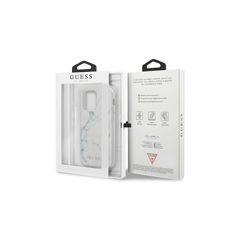Hurtownia GSM - Etui Guess GUHCP13XPCUMAWH Apple iPhone 13 Pro Max biały/white hardcase Marble - GUE1348WHT - {ean13} - Hurt