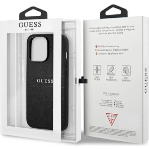 Etui Guess GUHCP13XPSASBBK Apple iPhone 13 Pro Max czarny/black Saffiano Strap