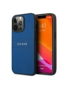 Wholesale Guess GUHCP13XPSASBBL Apple iPhone 13 Pro Max blue Saffiano Strap - GUE1350BLU - {ean13} - Hurt