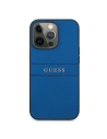 Wholesale Guess GUHCP13XPSASBBL Apple iPhone 13 Pro Max blue Saffiano Strap - GUE1350BLU - {ean13} - Hurt