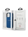 Wholesale Guess GUHCP13XPSASBBL Apple iPhone 13 Pro Max blue Saffiano Strap - GUE1350BLU - {ean13} - Hurt